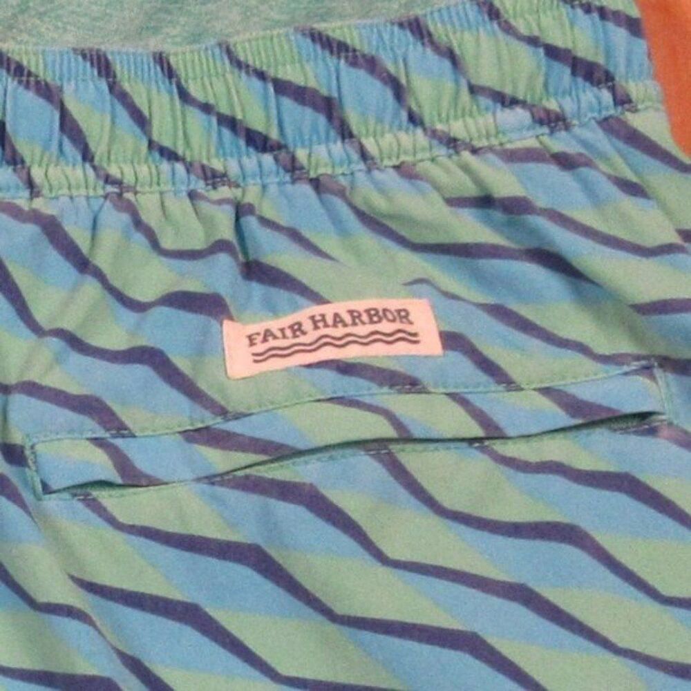 Fair Harbor The Bungalow Swim Shorts Lined Trunks Mens Sz‎ XXXL Green Seabay NWT - Picture 8 of 12